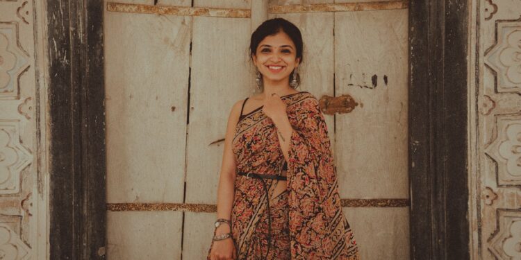 Which saree is in trend now for wedding?